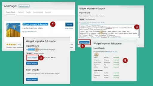 Activating Ultimate Divi Modules UI Bundle Widgets with .wie Import Plugin