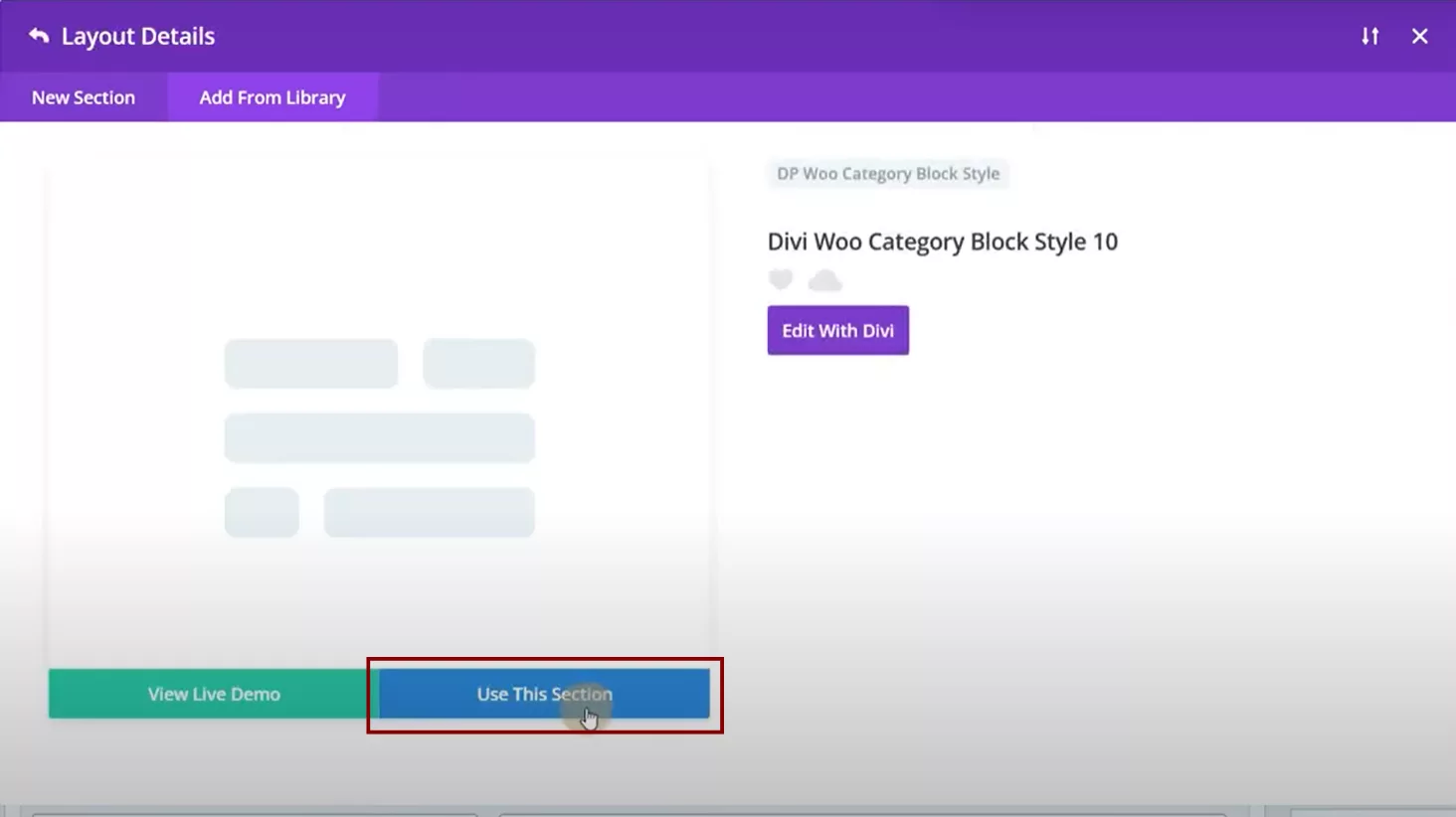 Ultimate Divi Modules UI Bundle’s DP Post Vertical Timeline Module Layout Details: Importing Downloaded Modules