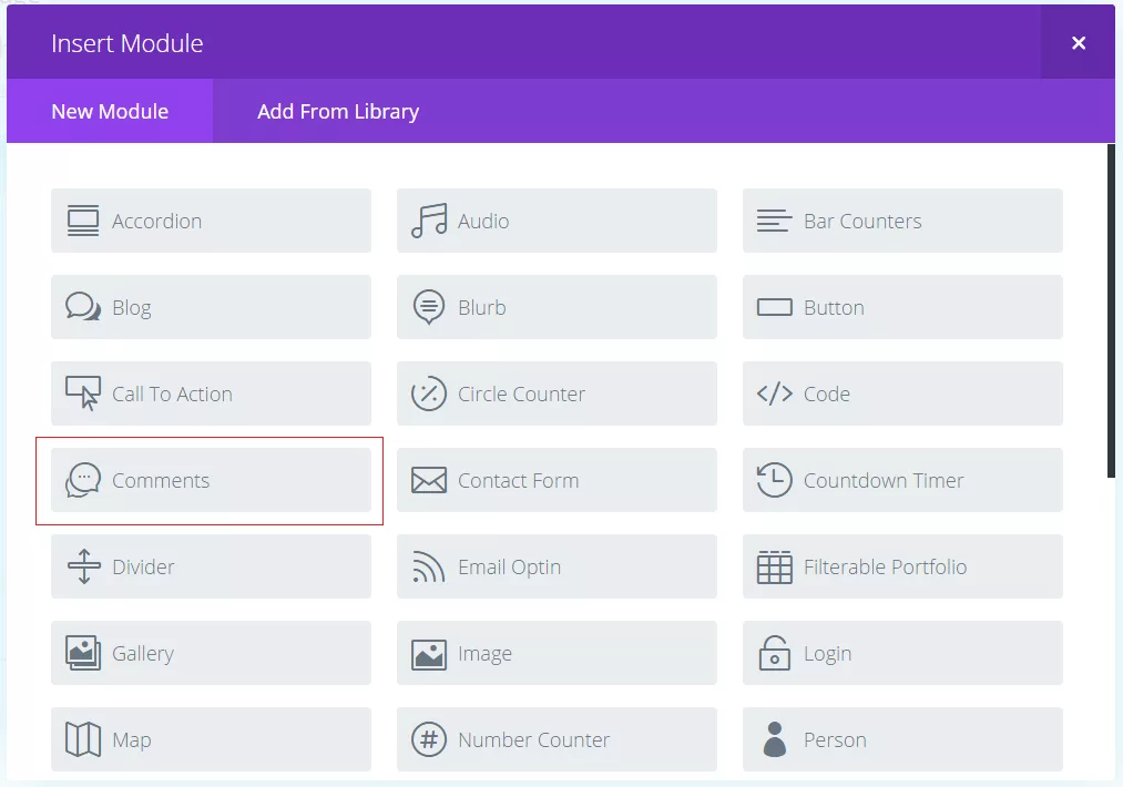 Divi modules have options for enhancing User Experience and interaction that can be easily inserted into your webpage.