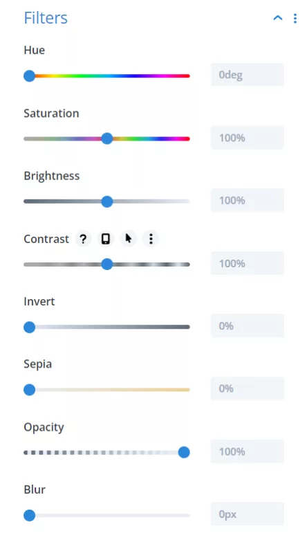 Enhancing Divi slides with Slider Filters