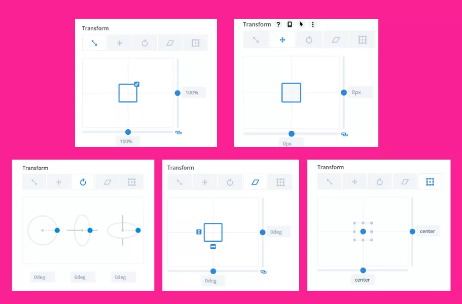 Divi Slider’s Advanced Design with Transform Controls: Skew, Scale, Shift