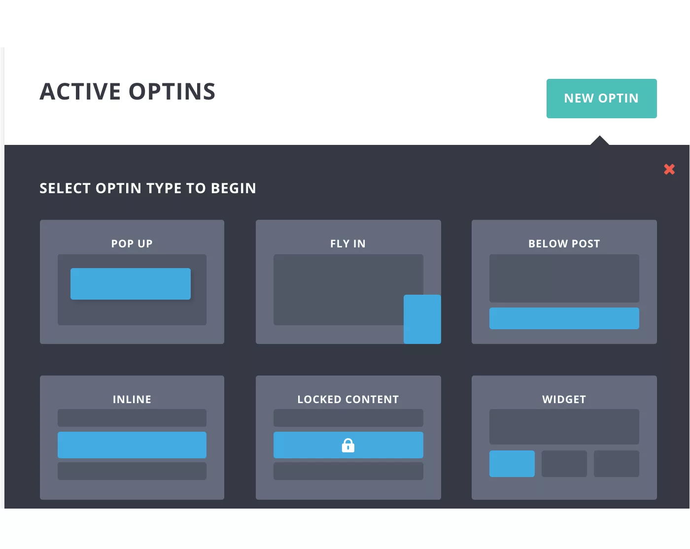 Bloom Gives You the Option To Choose Your Form-Type