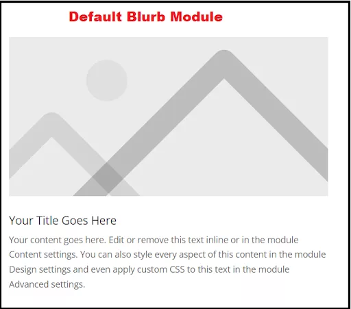 Step-by-step guide to customizing the Divi Blurb module using jQuery. Learn how to reposition the title text above the image for a tailored design.