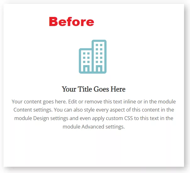 The icons that are available in the Divi Blurb module are very limited.