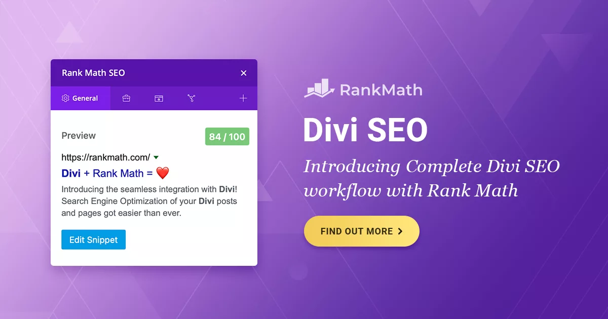 How to set up a complete Divi SEO workflow with Rank Math.