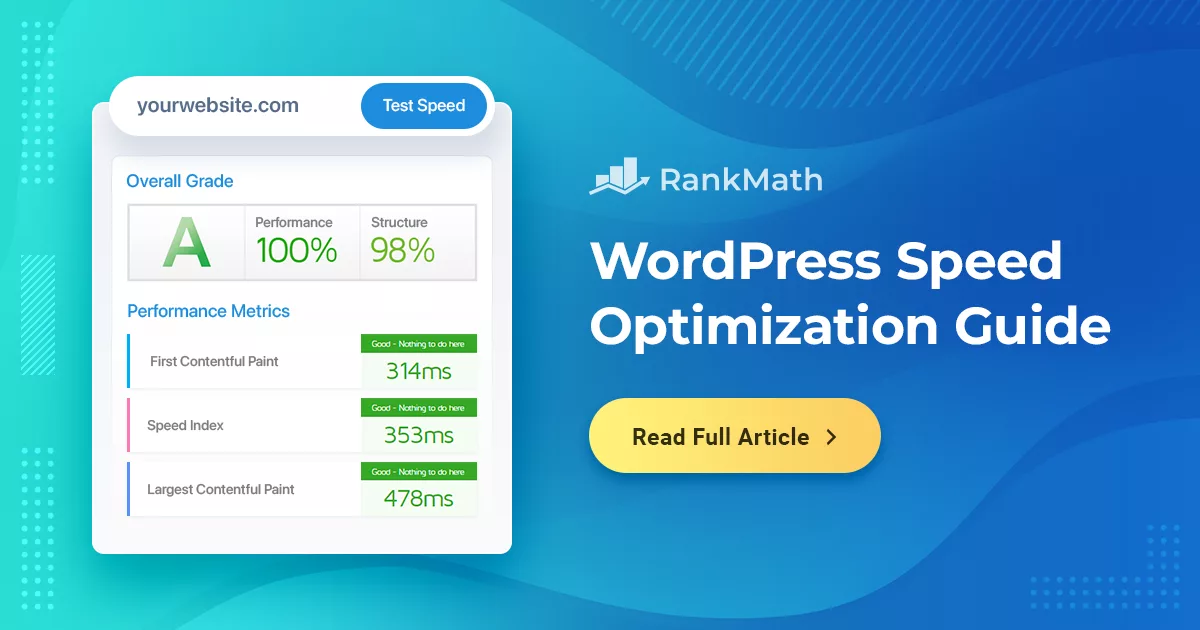 Step into an inbuilt SEO performance module to enhance your Divi website performance.