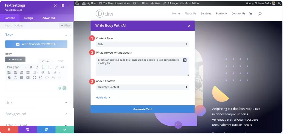 A step-by-step approach to using the power of AI to craft compelling content for your landing pages