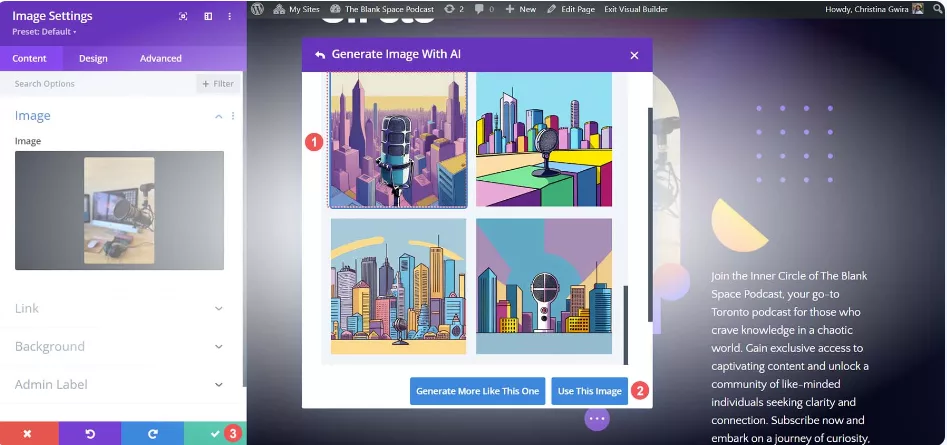 Generate your own customized Image with AI