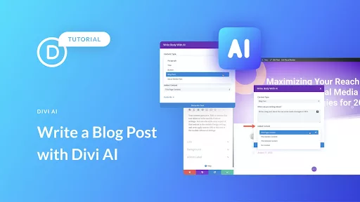 Explore the capabilities of Divi AI for effortless and impactful blog writing