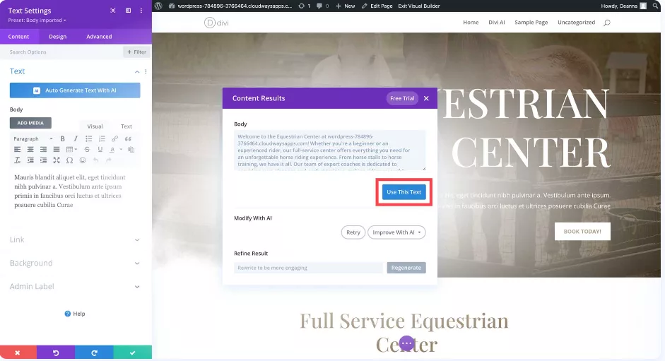 Automatically generating captivating text with ease.