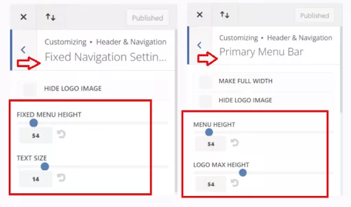 How to Stop Logo Shrinking After Scroll?