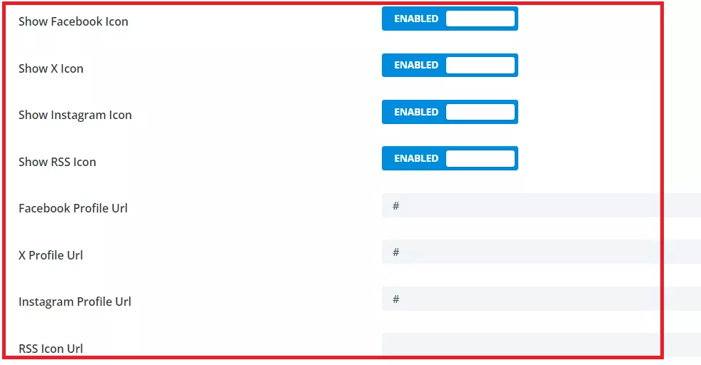 Divi, social media links are often integrated into a website to connect visitors with various social media profiles.