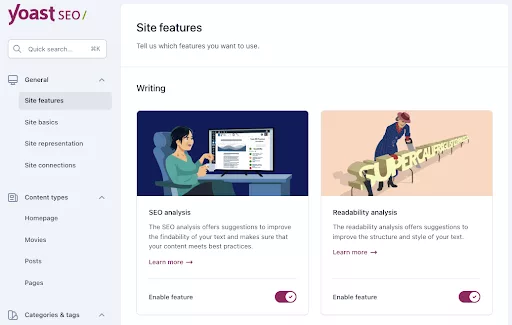 Explore the SEO features of Yoast SEO plugin for WordPress