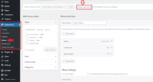 Craft a user-friendly WordPress menu for seamless navigation.