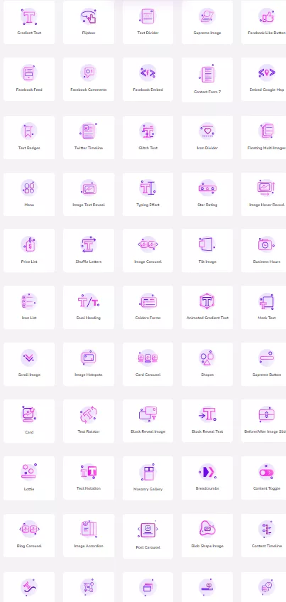 A closer look at Divi Supreme Pro’s 60 creative modules