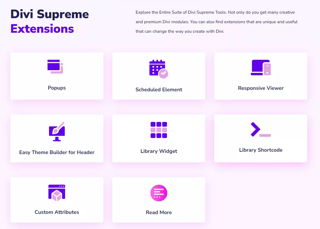 Divi Supreme Pro 8 Extension