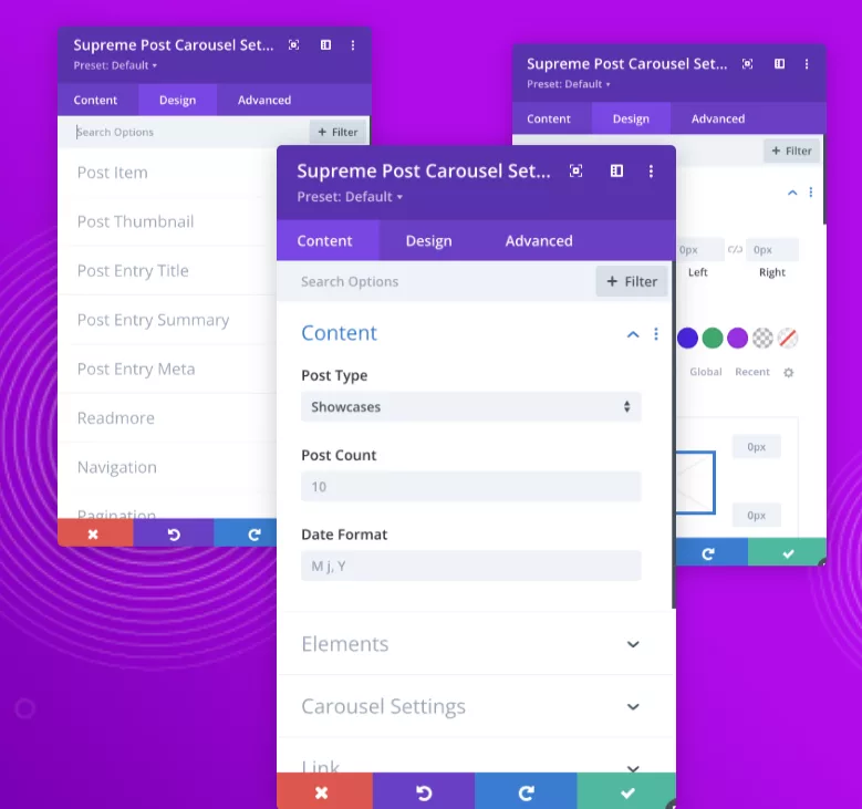 Showcase Posts in a Carousel using Divi Supreme Pro