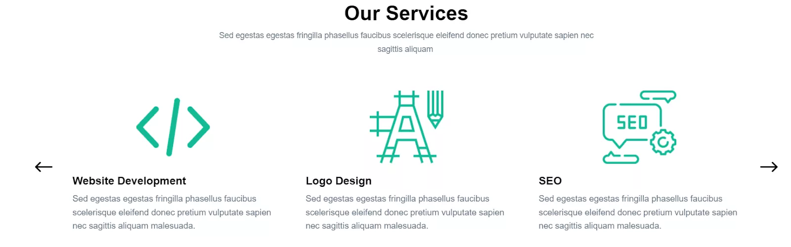 Adding text, images, and icons to the carousel using the Card Carousel Module in Divi Supreme Pro