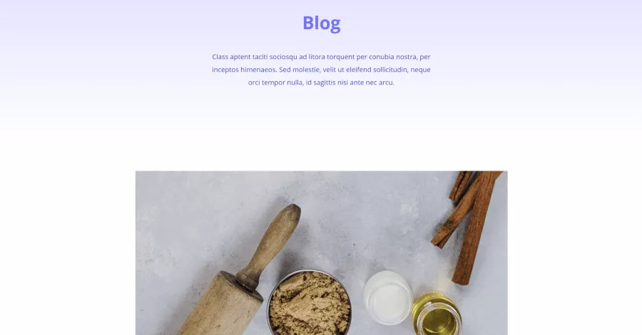 LMS Blog Page Layout by Divi