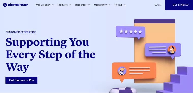 Elementor’s page builder offers 24/7 premium support to its paying customers via tickets.