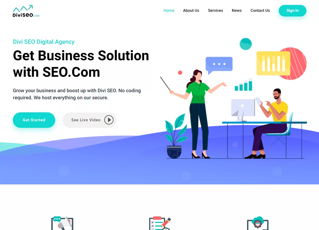 Divi SEO Child Theme best for SEO Agencies