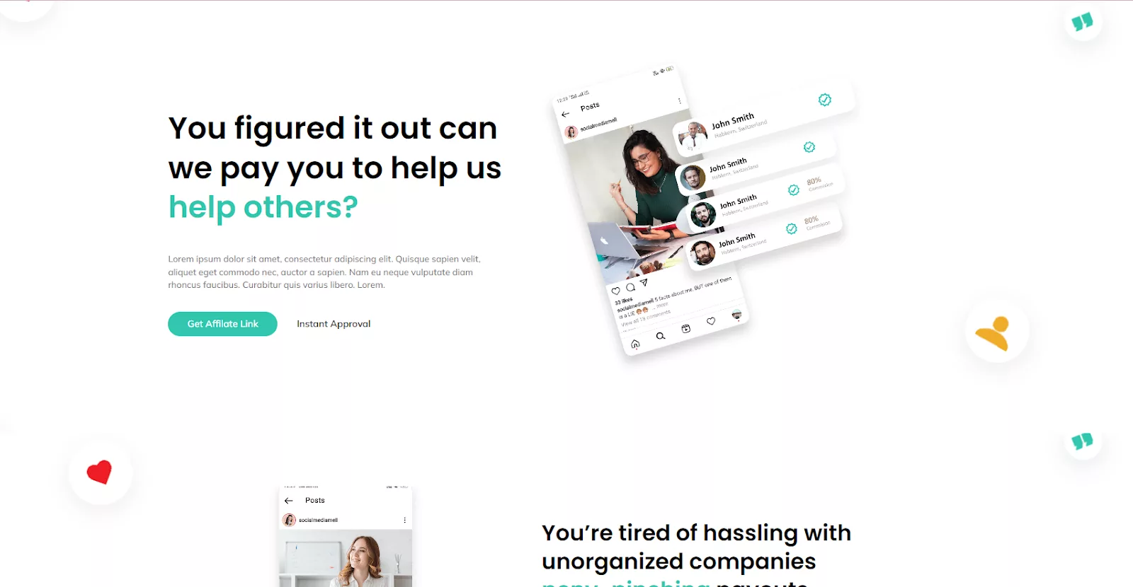 Social Media Agency Layout Pack for boosting engagement for your Divi Website to interact with your visitors better.