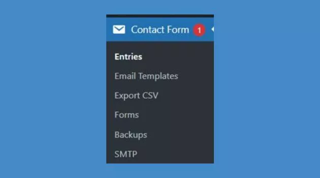 Setting up Divi Contact Form Helper from Contact Form settings in the WordPress Dashboard.