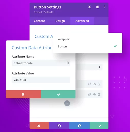 Adding HTML attribute to Divi website with Custom Attributes Extension in Divi Supreme Pro