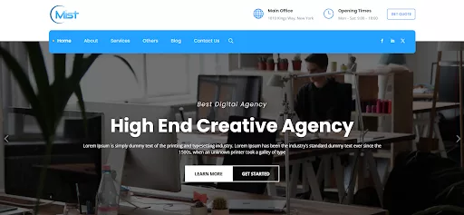 Divi Mist Multipurpose Free Child Theme for All-purpose website