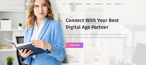 Digital Agency – Divi Child Theme for boosting engagement for your Divi Website to interact with your visitors better.