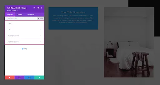 Incorporating the Divi Call to Action Module