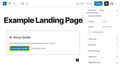 Beaver Builder’s intuitive drag and drop interface, enabling easy and efficient customization of WordPress website layouts