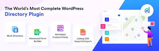 Directorist is a versatile WordPress plugin for creating and managing a feature-rich business directory