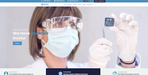 Divi Medical Layout Pack for Health Coaching Websites in 2024