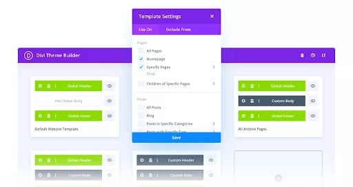 Using Divi’s theme builder for creating visually appealing websites
