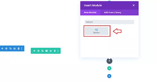 Adding a new row and incorporating a button module.