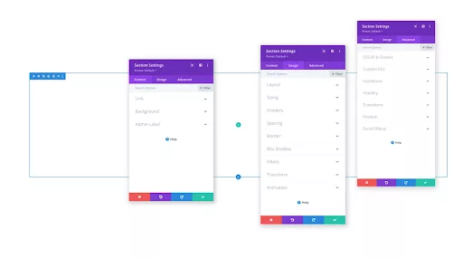 Using the Divi builder to create visually appealing web pages