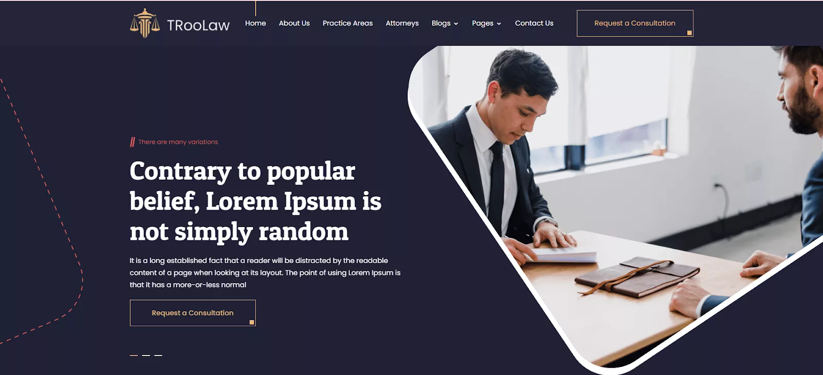 TRoo Law Firm Divi Child Theme, a Premium Multipurpose Child Theme for your WordPress Website