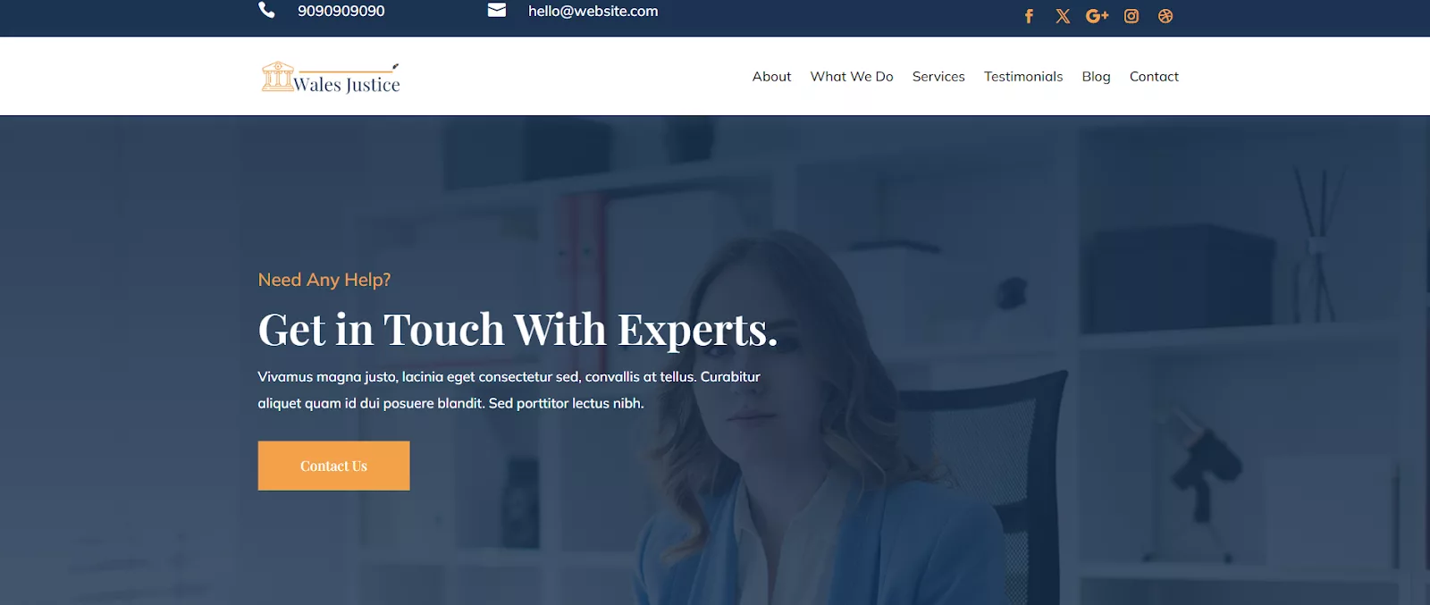 Lawyer Layout Pack for Divi Websites