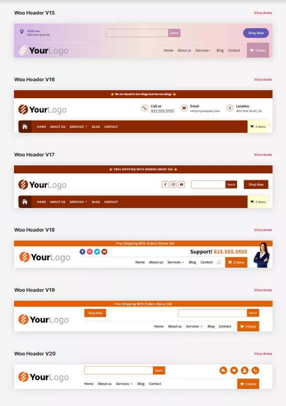 Header Layout Pack, a pre-made bundle of Divi Header layouts to make it easy for visitors to navigate, reinforcing brand identity and making your WordPress website recognizable to visitors