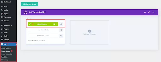 Divi Theme Builder provides a user-friendly interface for effortless customization and design control on your WordPress website.