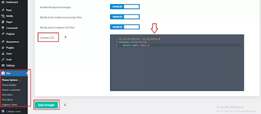 incorporate custom CSS code into the Divi dashboard, allowing you to fine-tune and personalize the appearance and functionality of your website.