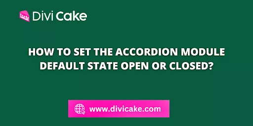 For the Accordion module, there's no default option to control the state of all accordions at once.