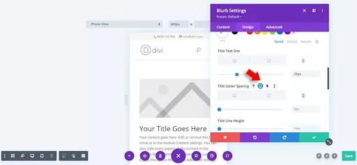 Divi breakpoints settings lets you tailor your website’s appearance and functionality for different devices.
