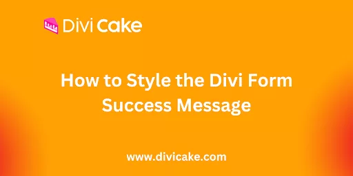 Styling the Divi form success message allows you to personalize the experience for your users and maintain consistency with your website's design.