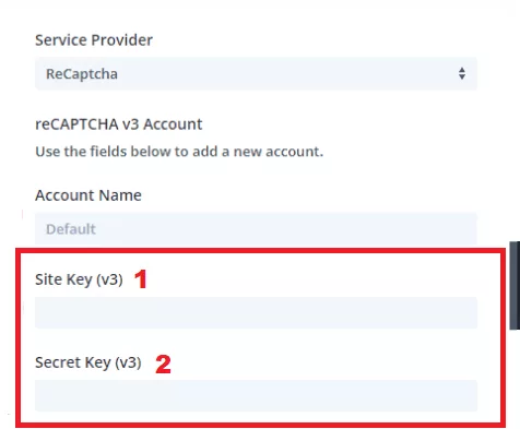 Integrate Google reCAPTCHA v3 site and secret keys into your Divi Contact Form, adding an extra layer of security against spam submissions.