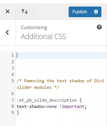 This snippet targets both the regular Slider module and the Full Width Slider module, ensuring that the text shadow is removed from titles and body text.