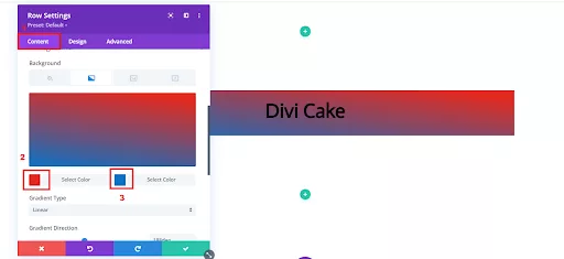 You can customize the Gradient color to match your website’s design.
