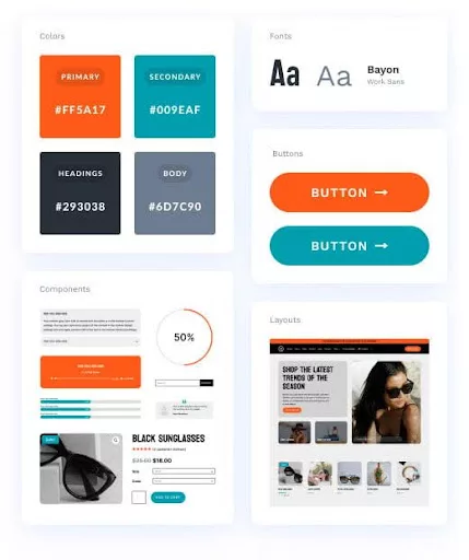 Your Divi website will be designed with consistent colors, fonts, and layout styles throughout.
