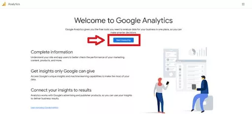To start using Divi Google Analytics, the initial step is to create a new account on Google Analytics.